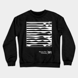 Frittering  - Minimal Graphic Design Artwork Crewneck Sweatshirt